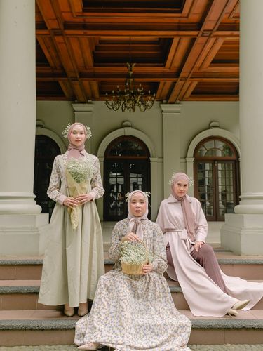 Koleksi 'Fiore' hasil kolaborasi dari HijabChic dan Thatal Jundiah.
