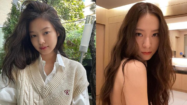 Adu Gaya Krystal Jung dan Jennie BLACKPINK, Dua Ratu K-Pop!