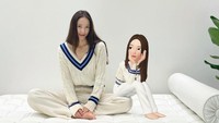 Dengan makeup minimalis pesona Krystal Jung tetap terpancar. (Foto: dok. Instagram @vousmevoyez) 