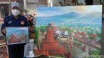 Indahnya Puluhan Lukisan Menara Kudus
