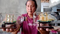 Untuk memenuhi pesanan, imbuh Agung, dirinya menggandeng keluarga dan warga lain untuk ikut terlibat. Apalagi pesanan bisa ribuan botol. Tak hanya dari dalam negeri, miniatur kapal buatan Agung ini pun diminati di luar negeri. Agung mengatakan pesanan kerap muncul dari Amerika, Turki hingga Jepang. Ia pun bercerita pernah mengekspor ribuan miniatur kapal botol ke Amerika dan Eropa sejak tahun 2015.