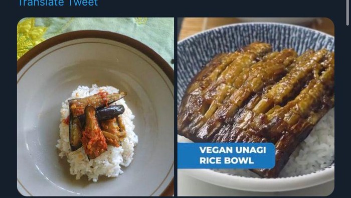 Ngakak! Gegara Nasi Terong Penyet Ganti Nama Harganya Naik Fantastis