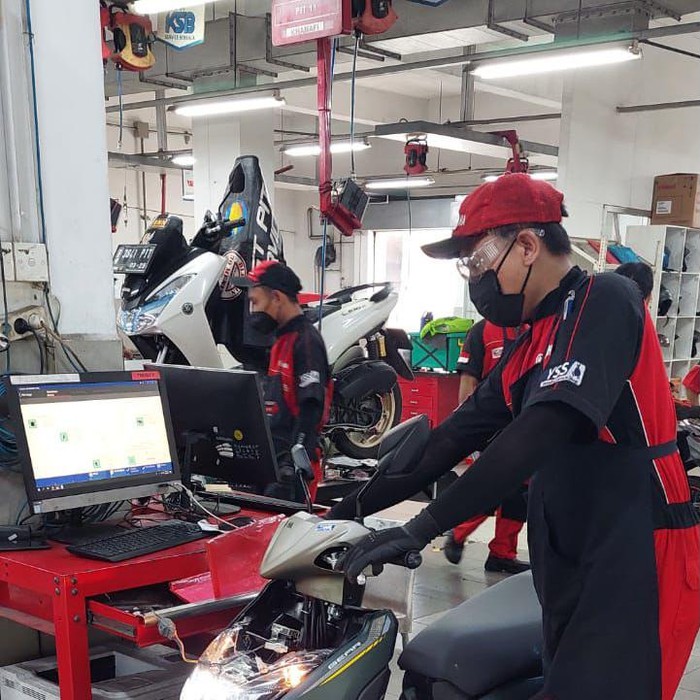 Perawatan motor injeksi menggunakan Yamaha Diagnostic Tools (YDT)