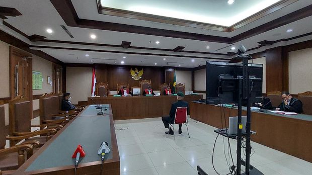 Sidang vonis Kivlan Zen (Zunita-detikcom)