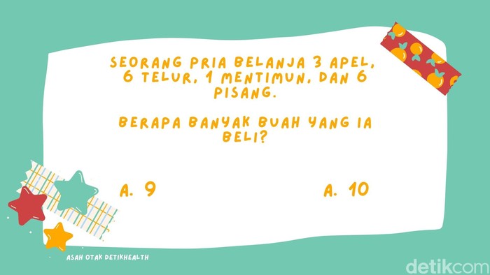 Tebak-tebakan Jelang Weekend, Salah Semua Berarti Butuh Libur Lebih Lama