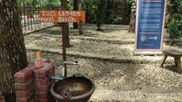 Tempat cuci tangan di Pinus Sari bagian dari strandar CHSE