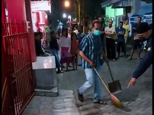 Heboh Teror Beras Kuning depan Rumah Kacabdindik Jatim di Tulungagung