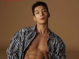 8 Foto Wi Ha Joon, Polisi Ganteng Bikin Meleleh Jadi Impostor Squid Game