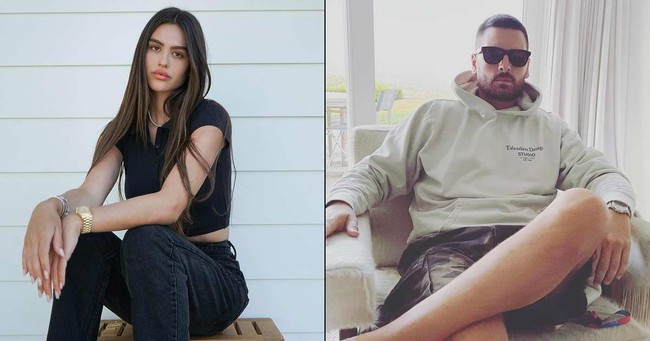 Amelia seperti berkencan dengan om-om. Karena usia Amelia adalah 20 tahun sementara Scott 38 tahun. Seringnya mantan pasangan Kourtney Kardashian itu terlibat cinta dengan gadis muda hingga ia dicap sebagai pedofil. Foto: dok. Instagram