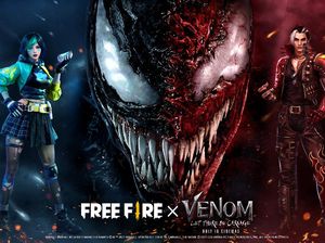 Free Fire X Film Venom: Let There Be Carnage Hadirkan Skin Eksklusif