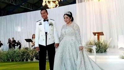 Potret Bahagia Joy Tobing Dinikahi Kolonel TNI