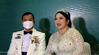 Menurut Joy Tobing, Cahyo Permono adalah jodoh yang sudah disiapkan Tuhan. Foto: Hanif Hawari