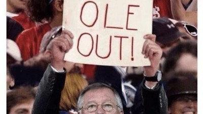 MU Memble, #OleOut Menggema di Twitter