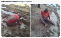 Meme Manchester United Kalah Lawan Aston Villa