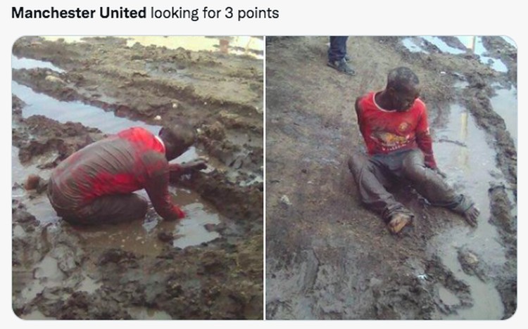 Meme Manchester United Kalah Lawan Aston Villa