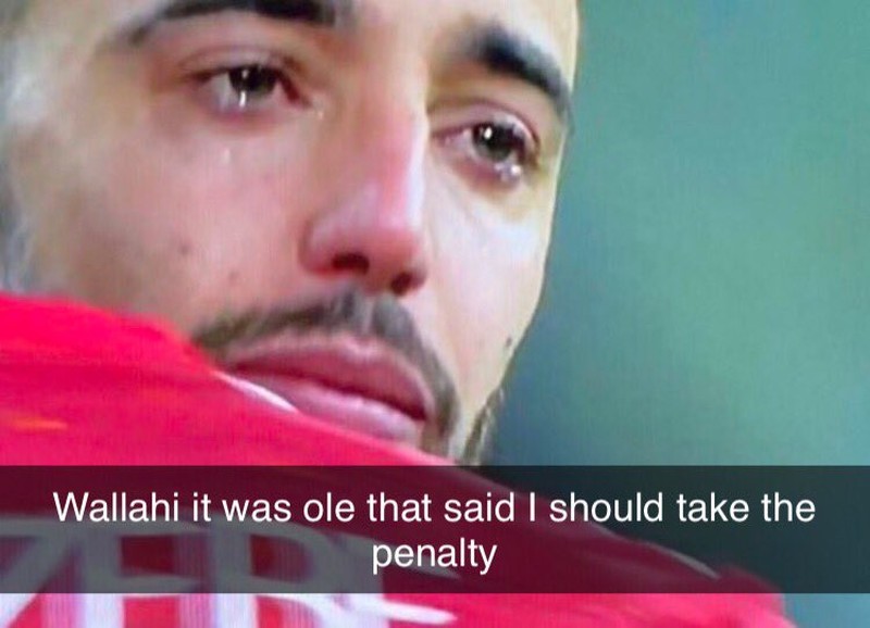 Meme Manchester United Kalah Lawan Aston Villa