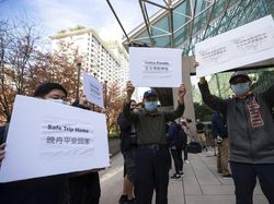 Bos Huawei Dibebaskan, Warga China Tumpah Ruah Menyambut di Bandara