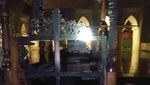 Penampakan Mimbar Masjid Raya Makassar yang Dibakar OTK