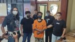 Tampang Pria Pembakar Mimbar Masjid Raya Makassar