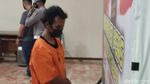 Tampang Pria Pembakar Mimbar Masjid Raya Makassar