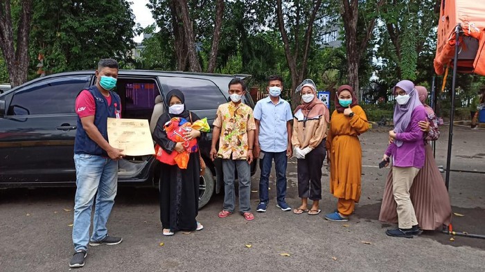 TKI yang melahirkan bayinya di RSLI boleh pulang