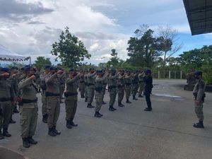 100 Personel BKO Brimob Riau Tiba di Timika Untuk Pengamanan PON XX