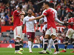 Solskjaer Bantah Ronaldo Kesal Gara-gara Penalti Fernandes