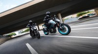 Sedangkan CFMoto 250NK menggunakan mesin DOHC 249 cc berpendingin cairan dan silinder tunggal. Mesin CFMoto 250NK ini, diklaim dapat mengeluarkan tenaga sebesar 19,5 kW di 9.200 RPM dan torsi 22 Nm di 7.300 RPM. Mesin ini sudah lolos uji emisi Euro 4. Foto: dok. CFMoto Global