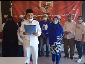 Soal Eks Elite FPI Dirikan Ormas Perisai Bangsa di Surabaya