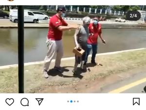 Heboh Pensiunan Polisi Jadi Manusia Silver di Semarang