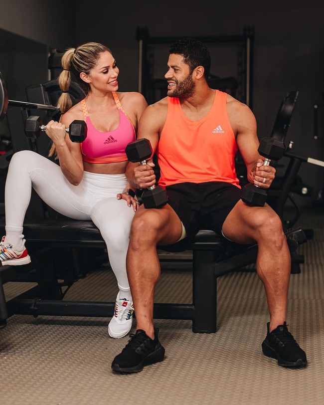 Tak jarang mereka memperlihatkan momen bersama, mulai dari memancing hingga olahraga. Foto: Instagram @hulkparaiba