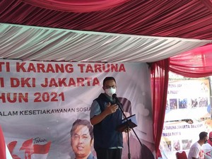 Anies Ibaratkan Terkendalinya Corona DKI Bagai Avengers: Pahlawannya Banyak