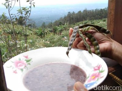 Sup Kacang Gude Spesial di Lereng Gunung Merbabu