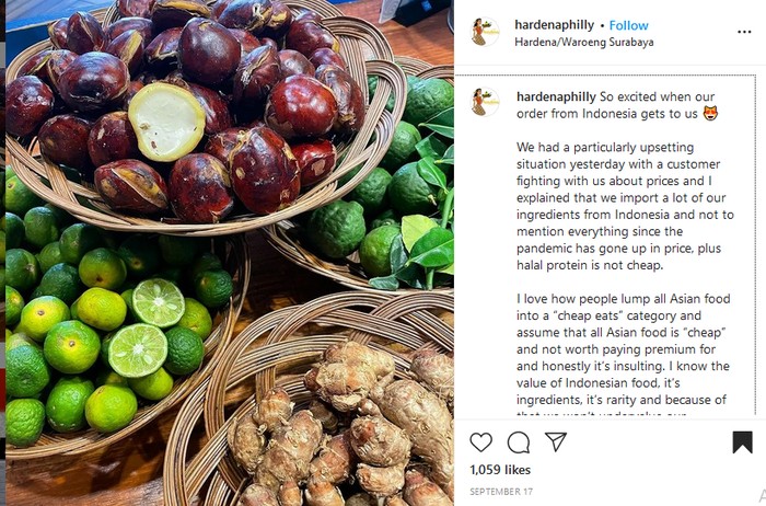 Makanan Indonesia Jualannya Dibilang Mahal, Ini Kata Pemilik Restoran Makanan Indonesia Jualannya Dibilang Mahal, Ini Kata Pemilik Restoran
