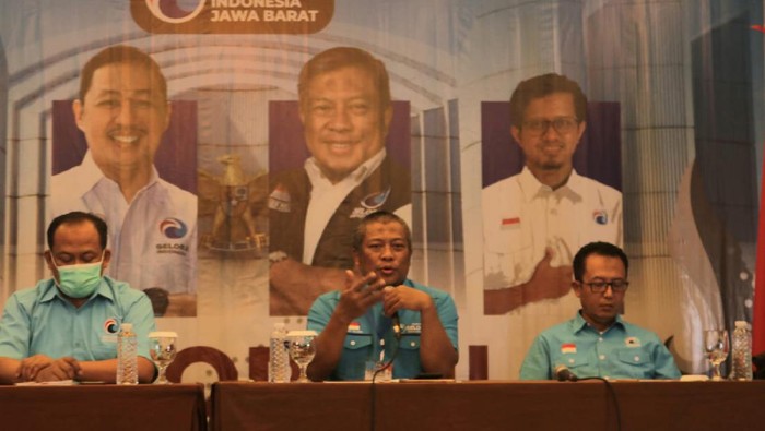 Rakorwil DPW Gelora Jabar di Bandung.