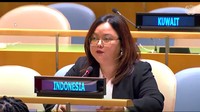 Terbaru, lagi-lagi Bob Loughman kembali menyinggung masalah pelanggaran HAM di Papua di Sidang Umum PBB. Indonesia pun mempertanyakan sikap Vanuatu yang diam saja atas pembantaian terhadap guru dan tenaga kesehatan (nakes) oleh KKB di Papua. Pernyataan itu disampaikan langsung oleh Sekretaris Ketiga Perwakilan Tetap RI New York, Sindy Nur Fitry.  (Dok. Kemenlu)