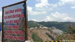 Tuntut Uang Ganti Rugi, Warga Terdampak Bendungan Bener Pasang Patok