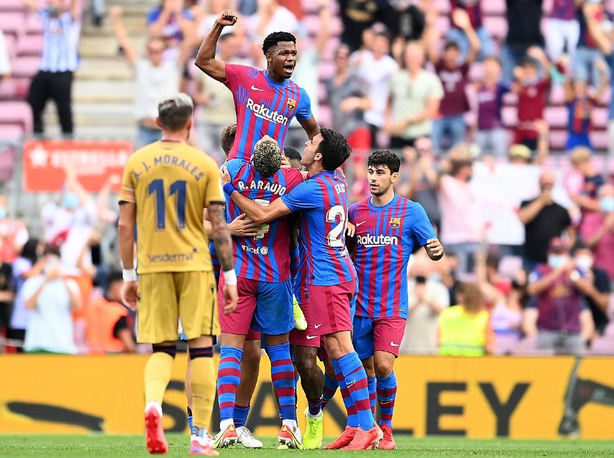 Tangis Bahagia Sang Ibu Lihat Ansu Fati Main Bola Lagi