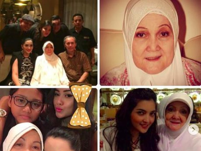 Ashanty  kenang hari lahir sang bunda