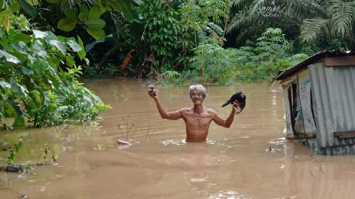 Banjir di Kampar (dok. Istimewa)