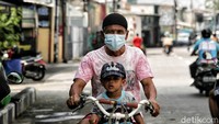 Walupun telah memasuk PPKM Level 3 masyarakat dihimbau menerapkan protokol kesehatan.