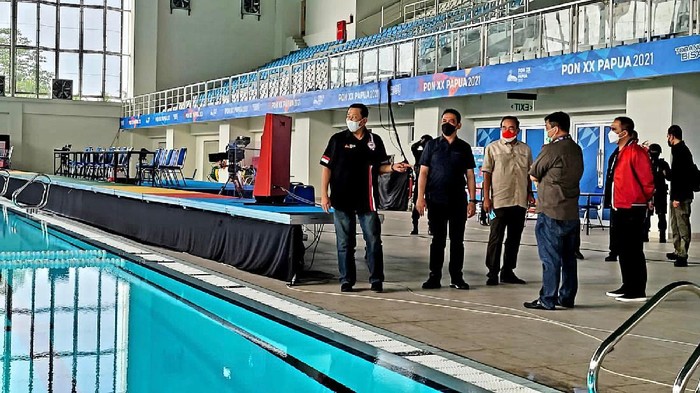 Ketua MPR RI Bambang Soesatyo (Bamsoet) mengaku kagum dengan keberadaan Stadion Renang Aquatic Papua yang memiliki kualitas berstandar internasional.