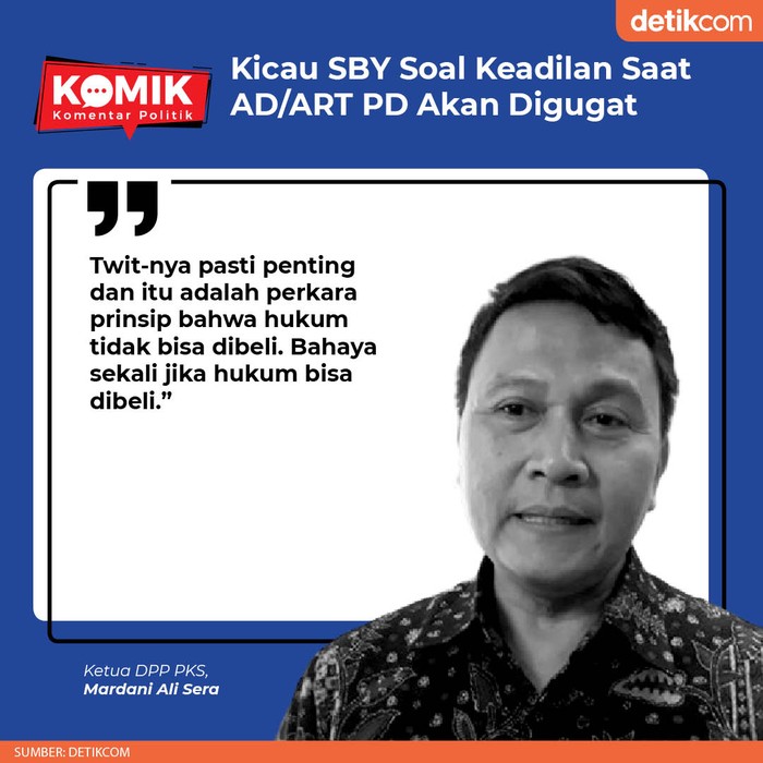 Kicau SBY Soal Keadilan Saat AD_ART PD (Tim Infografis detikcom) Kicau SBY Soal Keadilan Saat AD_ART PD (Tim Infografis detikcom)