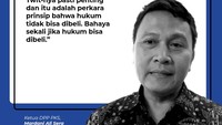 Ketua DPP PKS Mardani Ali Sera setuju dengan SBY. Menurutnya, cuitan SBY itu mengandung sesuatu yang penting.
