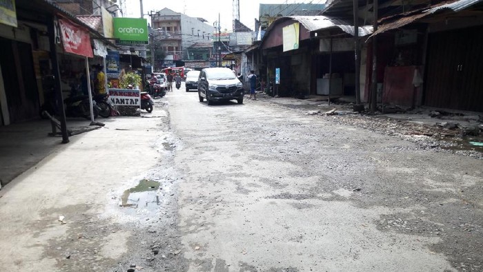 Kondisi Jalan Harmonika Medan setelah diperbaiki (Datuk-detikcom)