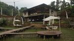 Potret Kedai Kopi Hits di Tengah Sawah Bogor