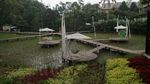 Potret Kedai Kopi Hits di Tengah Sawah Bogor