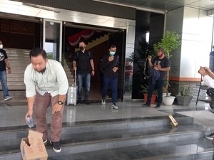 KPK Geledah Kantor DPRD Muara Enim Sumsel