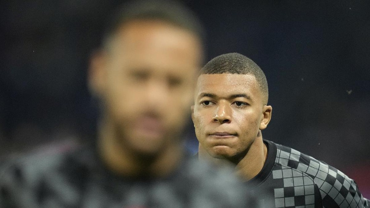 Striker Paris Saint-Germain, Kylian Mbappe. (Foto: Christophe Ena/AP)