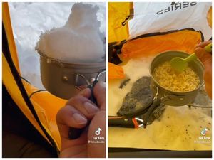 Intip Cara Unik Bule Pendaki Gunung Everest Masak Indomie di Ketinggian 6200 MDPL